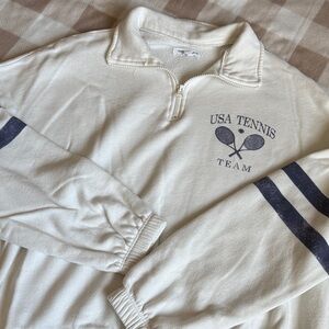 Grayson Threads Cropped Quarter Zip